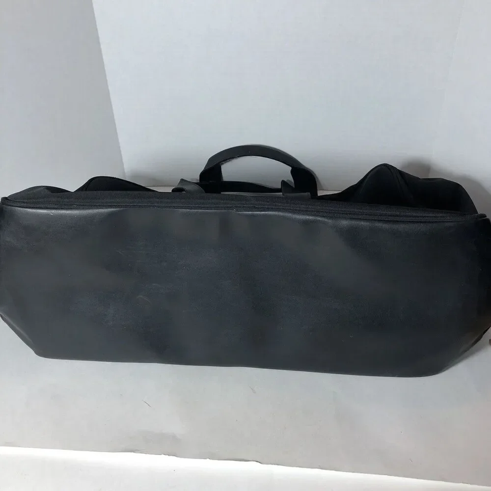 Kenneth Cole New York Bag Travel Duffel Tote Weekend Black Canvas‎ 19